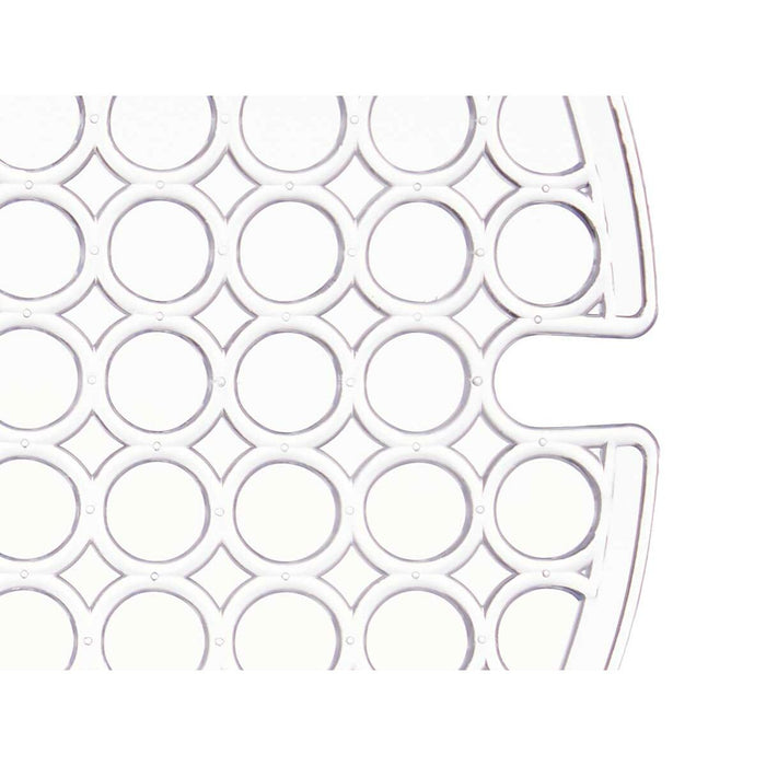Rogojină Chiuvetă Transparent Plastic 29 x 0,1 x 29 cm (12 Unități)