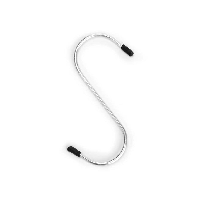 Cârlig pentru agățat Set Argintiu Metal 12 cm (12 Unități)
