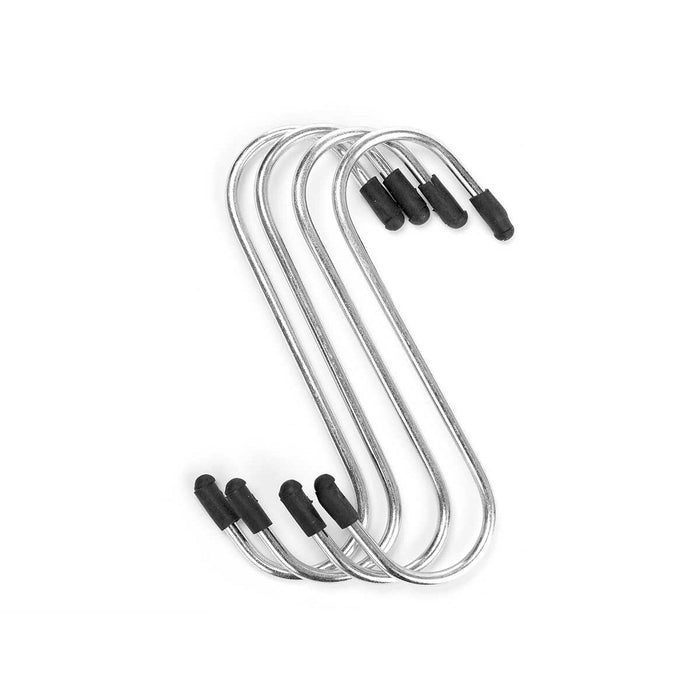 Cârlig pentru agățat Set Argintiu Metal (12 Unități)