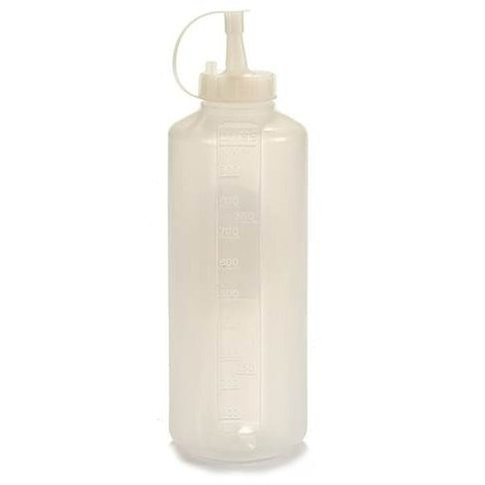 Recipient pentru Sosuri Transparent Plastic 1 L (12 Unități)