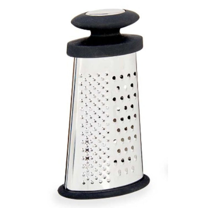 Răzuitoare Negru Argintiu Oțel inoxidabil TPR 9 x 15,5 x 4,2 cm (12 Unități)