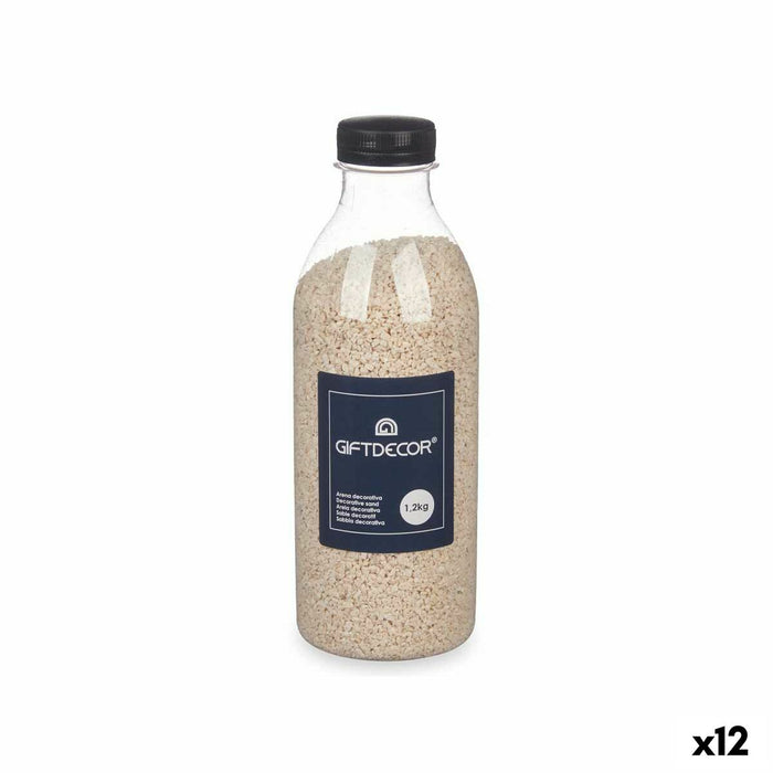 Decorative sand Bej 1,2 kg (12 Unități)
