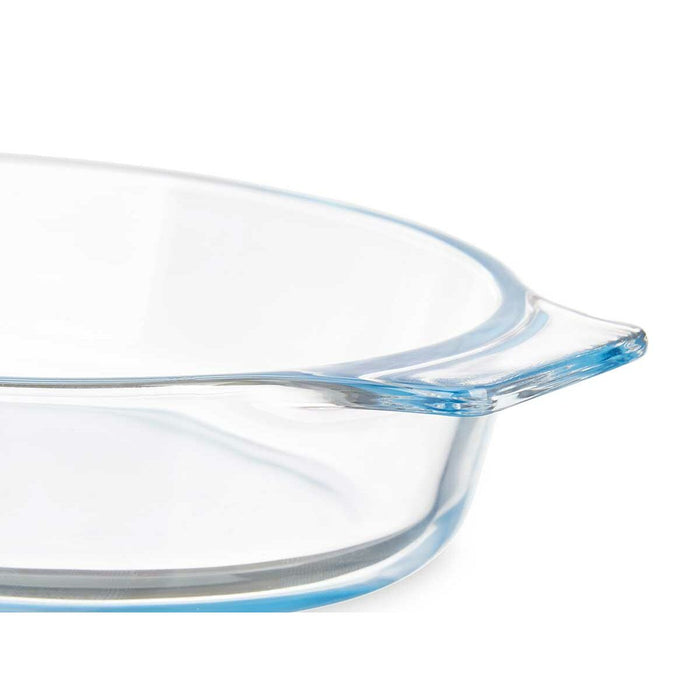 Platou pentru Servire Cu mânere Transparent Sticlă borosilicată 800 ml 27 x 4,5 x 15,8 cm (18 Unități)