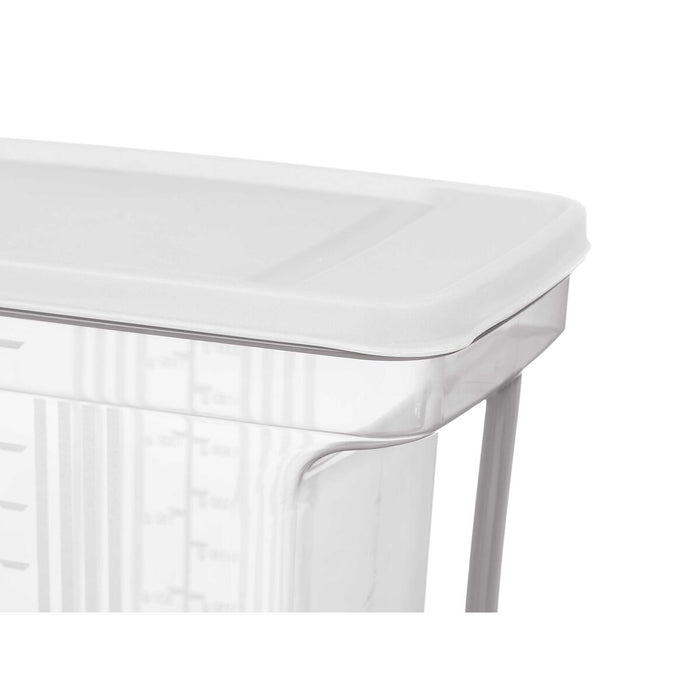 Organizator frigider Gri Transparent Plastic 2,5 L 20,5 x 17 x 13 cm (24 Unități)