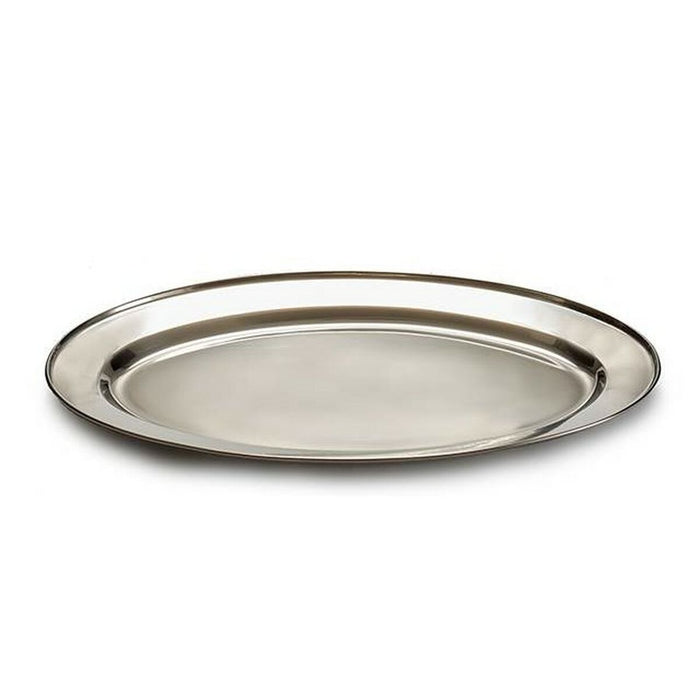 Tavă Argintiu Oțel inoxidabil 40 x 2,5 x 26,5 cm (24 Unități)
