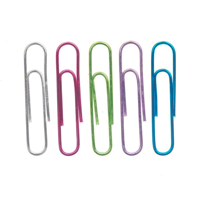 Clips Multicolor Metal (24 Unități) Mare