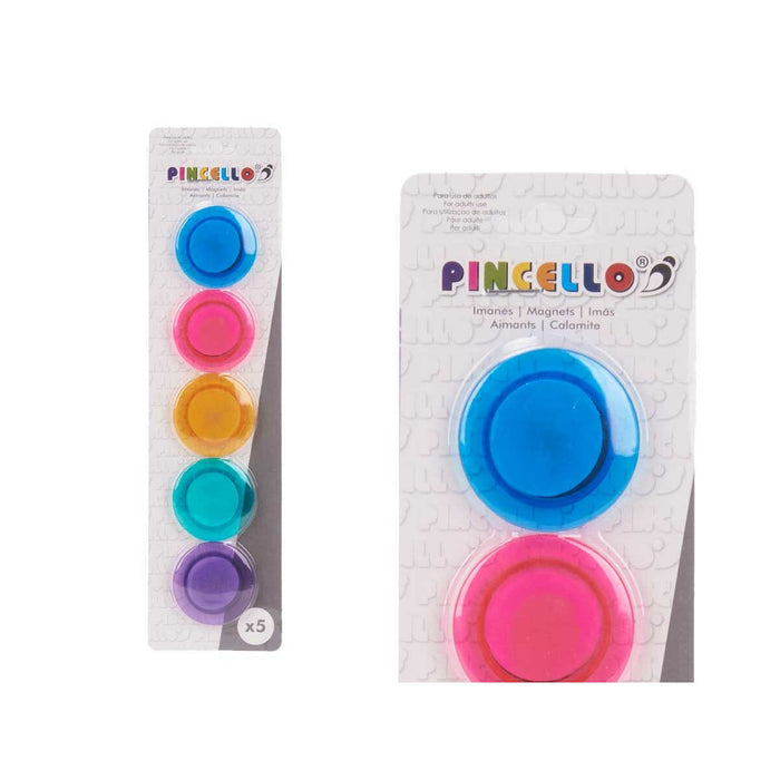 Magneți Mare Multicolor (36 Unități)