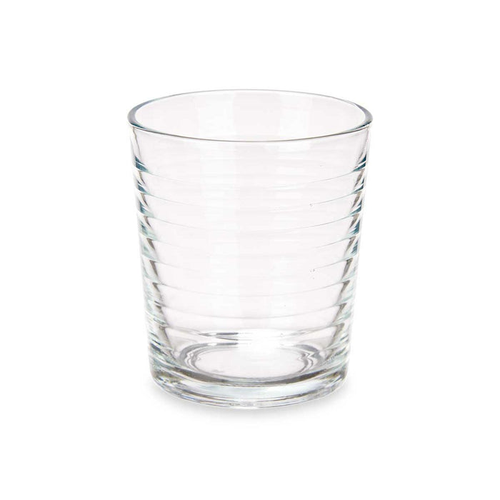 Set de pahare Dungi Transparent Sticlă 360 ml (6 Unități)