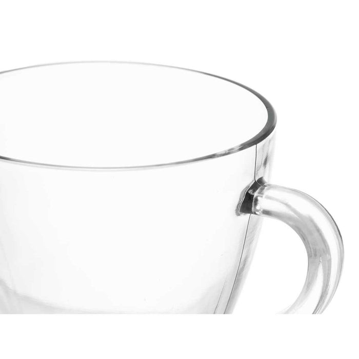 Hrnek Transparent Sticlă 280 ml (24 Unități)
