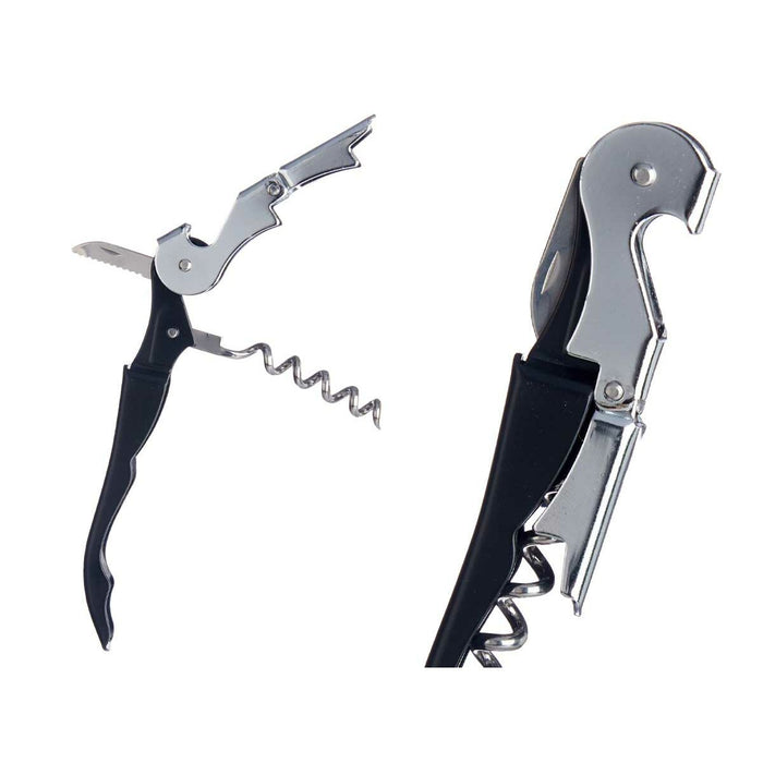 Tirbușon Oțel inoxidabil Plastic 5 x 1,3 x 2,2 cm (12 Unități)