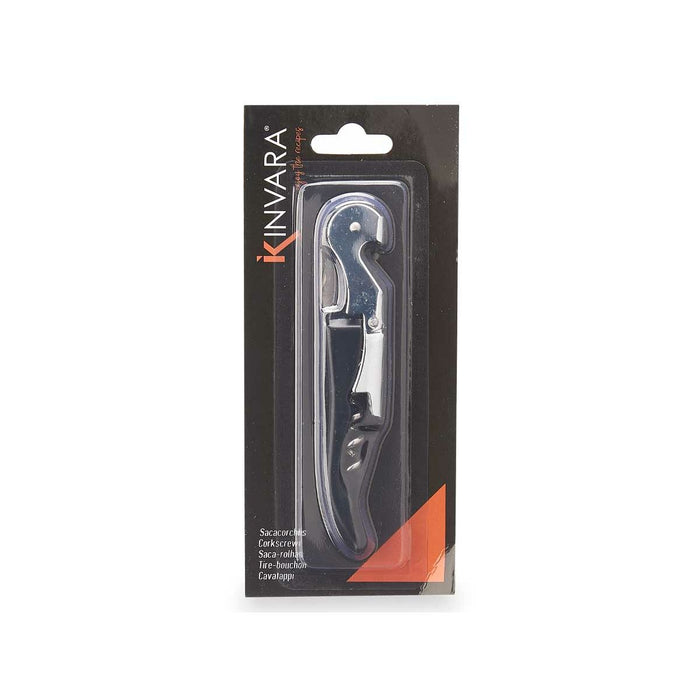 Tirbușon Oțel inoxidabil Plastic 5 x 1,3 x 2,2 cm (12 Unități)