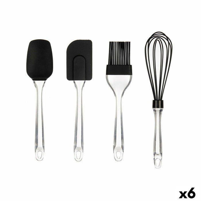 Set ustensile de bucătărie Cofetărie Silicon Plastic (6 Unități)