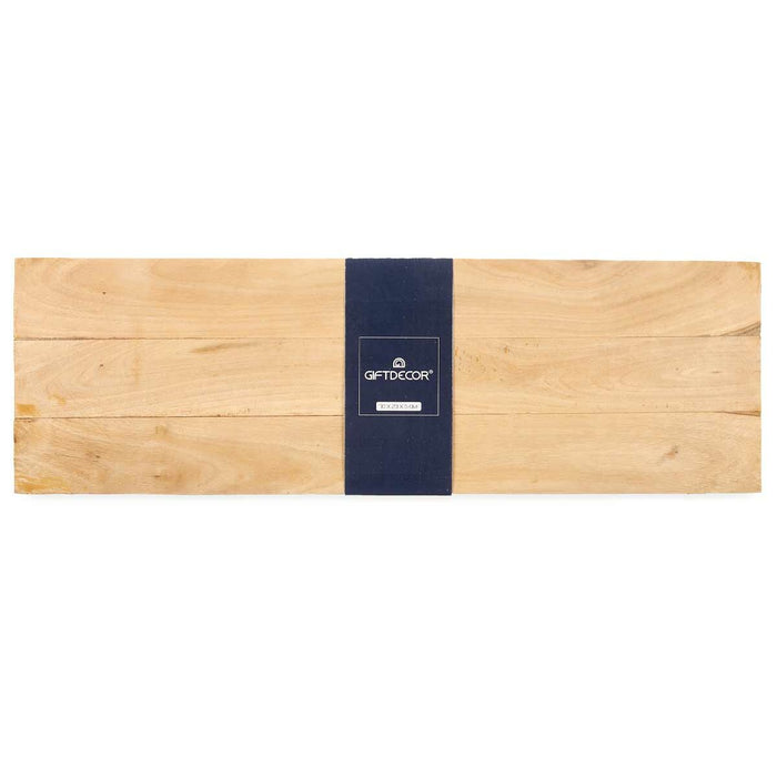 Decorațiune pentru Centrul Mesei Dreptunghiular Maro Lemn de mango 70 x 5,5 x 23 cm (4 Unități)