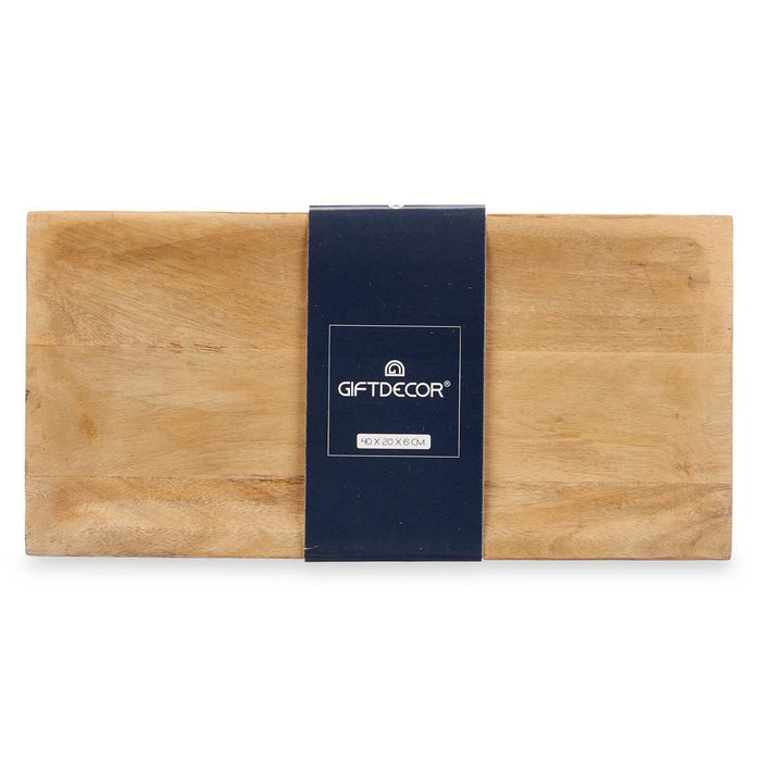 Decorațiune pentru Centrul Mesei Dreptunghiular Maro Lemn de mango 40 x 6,5 x 20 cm (8 Unități)