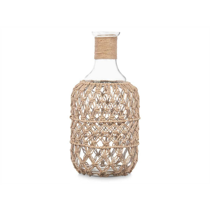Sticlă (de pus lichide) Decorativă Transparent Natural Sticlă Въже 18 x 38 cm (4 Unități)