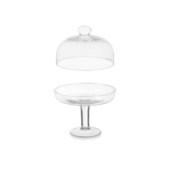 Caserolă Transparent Geam 24 x 30 x 24 cm (4 Unități)