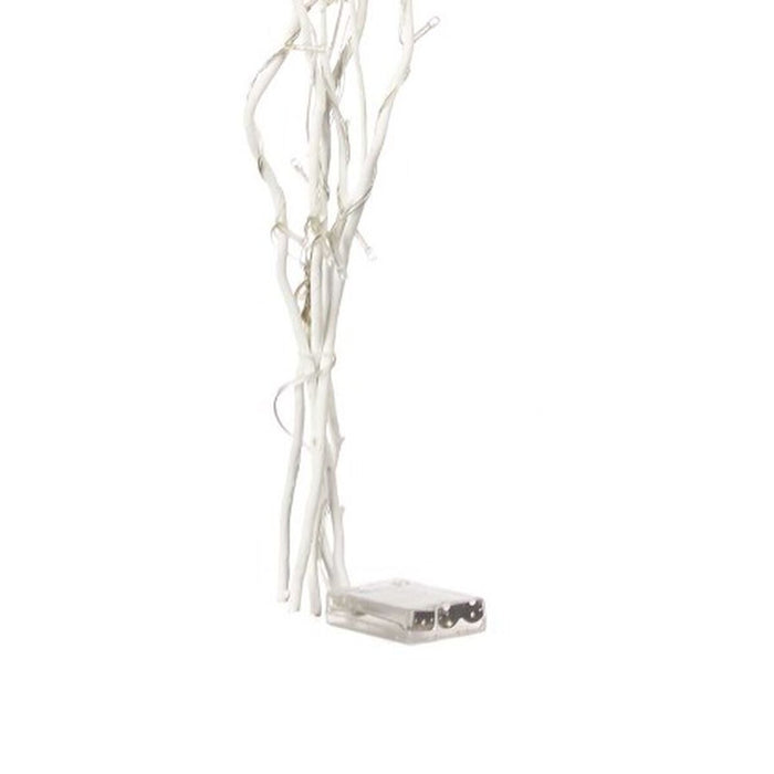 Buchete Lumină LED Alb 20 x 90 x 6 cm (12 Unități)