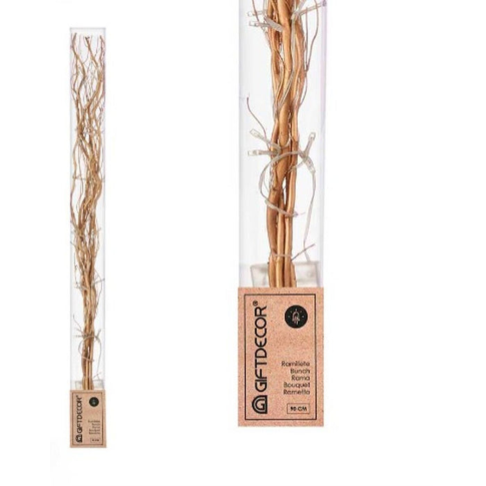 Buchete Lumină LED Auriu* 20 x 90 x 6 cm (12 Unități)