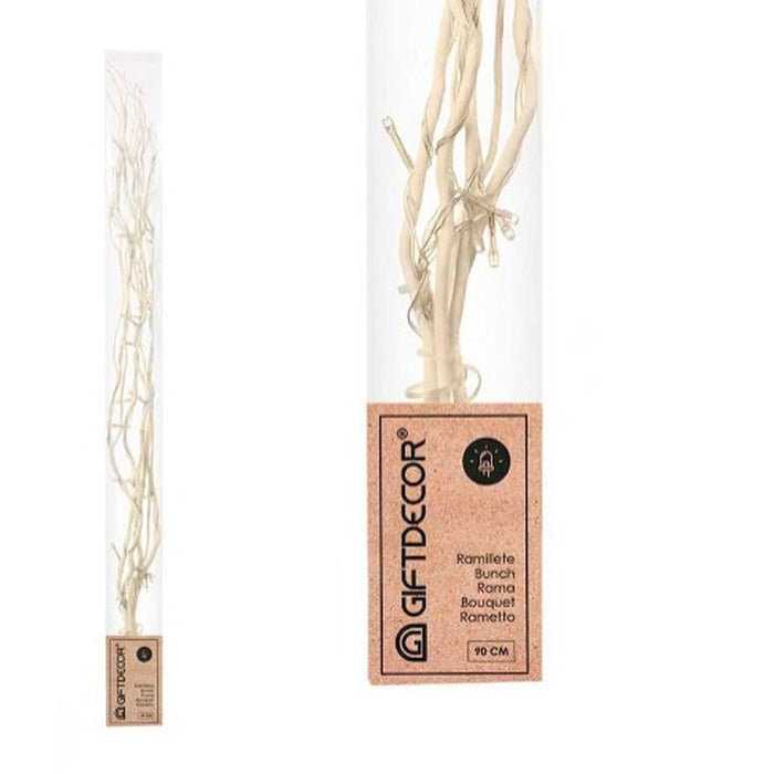 Buchete Lumină LED Maro Deschis 20 x 90 x 6 cm (12 Unități)