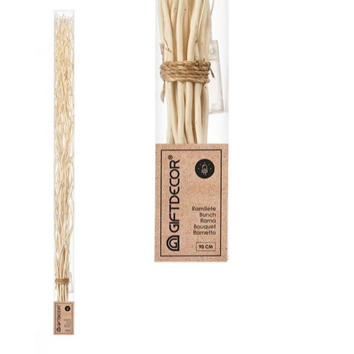 Buchete Lumină LED Maro Deschis 7,5 x 120 x 7,5 cm (8 Unități)