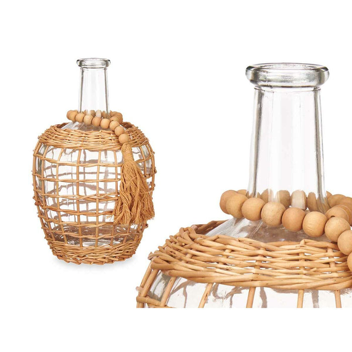 Carafă Decorativă Maro Geam 20 x 30 x 20 cm (4 Unități)
