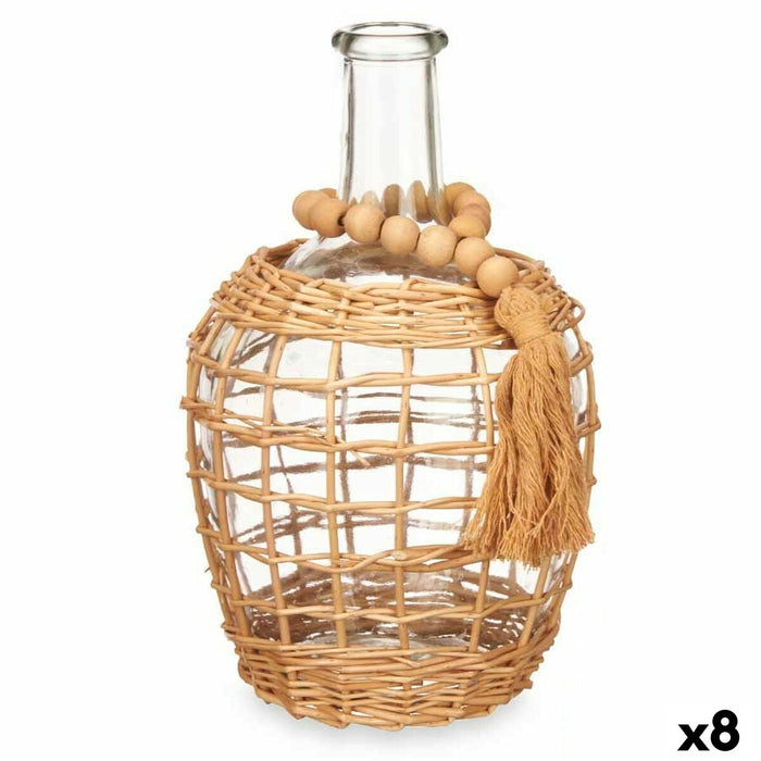 Carafă Decorativă Maro Geam 17 x 25 x 17 cm (8 Unități)