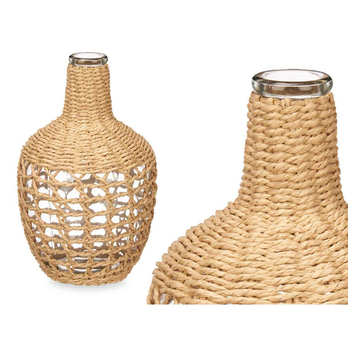 Carafă Decorativă Maro Geam 17 x 31 x 17 cm (4 Unități)