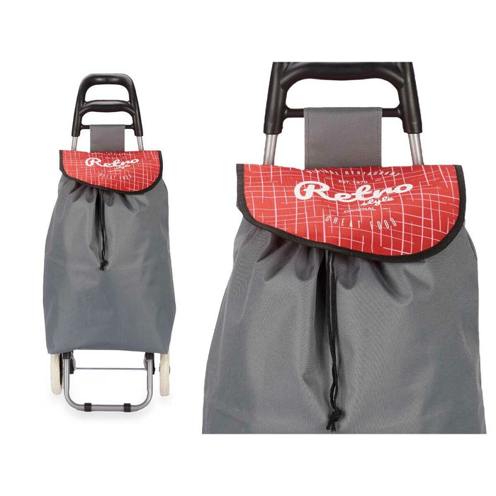Cărucior de cumpărături Retro 33 L 88 x 10,5 x 35,5 cm (6 Unități)
