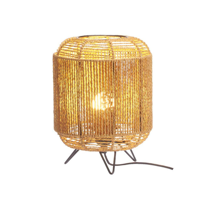 Lampă de masă Въже 40 W Maro Negru 21 x 27 x 20 cm (4 Unități)