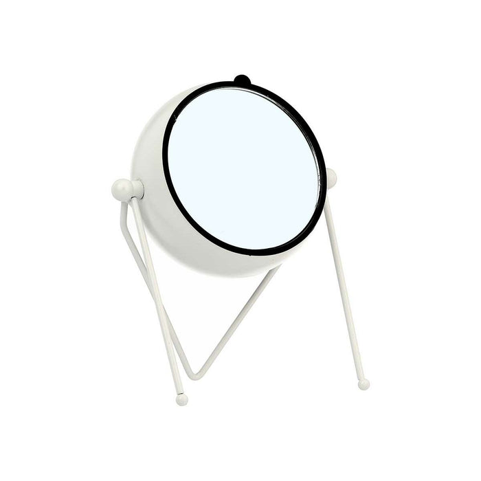 Stolní hodiny Alb Metal 18 x 21 x 12 cm (4 Unități)