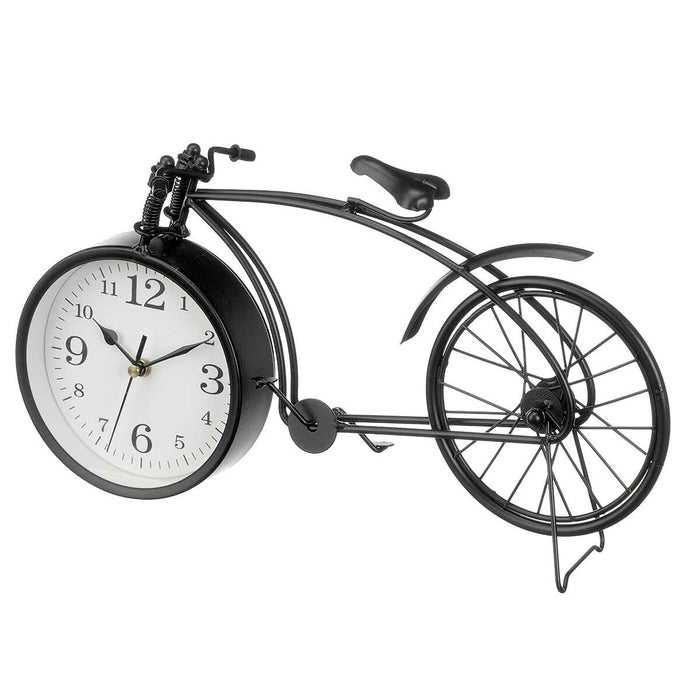 Stolní hodiny Bicicletă Negru Metal 38 x 20 x 4 cm (4 Unități)