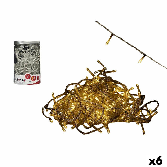 Ghirlandă de lumini LED Galben 14,4 m 6 W (6 Unități)