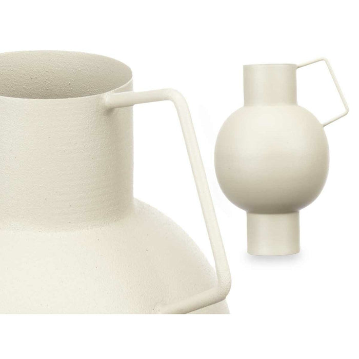 Vază Sferă Maro Deschis Oțel 15 x 23 x 13 cm (6 Unități)