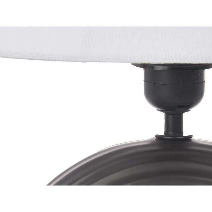 Lampă de masă Pod 60 W Negru Ceramică 26 x 41 x 15,5 cm (4 Unități)