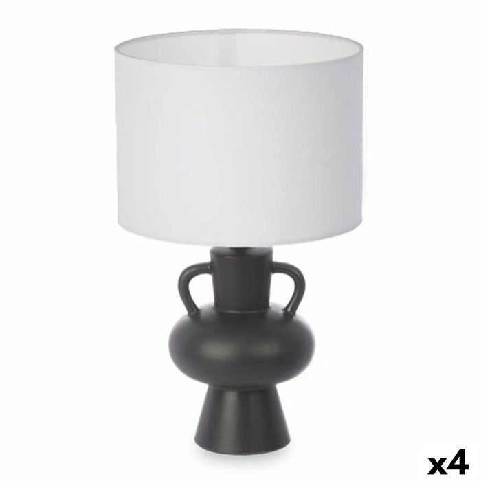 Lampă de masă Vază 40 W Negru Ceramică 24 x 39,7 x 24 cm (4 Unități)