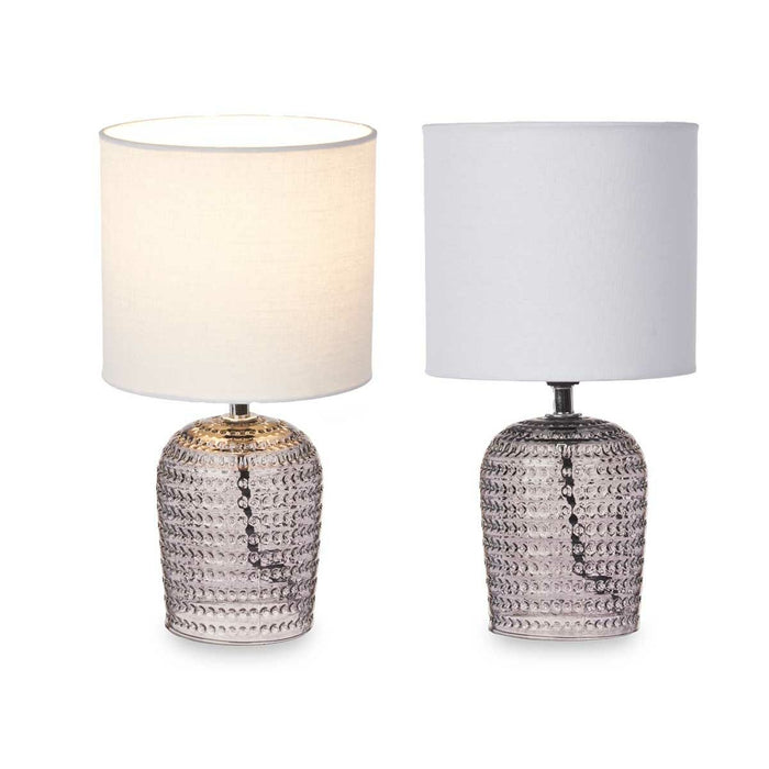 Lampă de masă Puncte 40 W Gri Geam 17 x 31 x 17 cm (4 Unități)