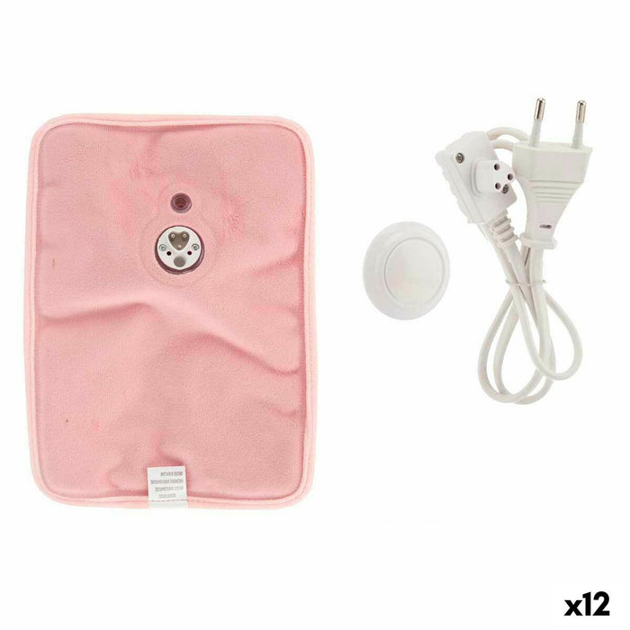 Sticlă cu Apă Caldă Electrică Mâini Roz Plastic 380 W Кадифе (12 Unități)
