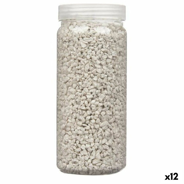 Pietre decorative Gri 2 - 5 mm 700 g (12 Unități)