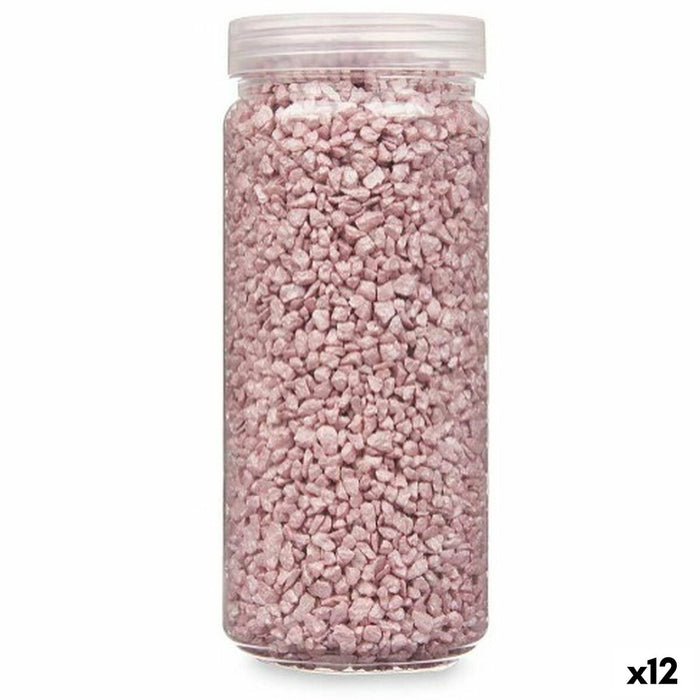Pietre decorative Roz 2 - 5 mm 700 g (12 Unități)