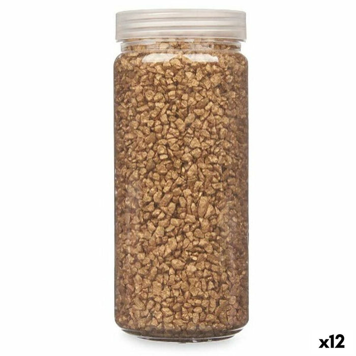 Pietre decorative Auriu* 2 - 5 mm 700 g (12 Unități)