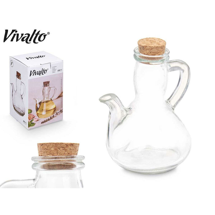 Dispenser pentru Ulei Transparent Sticlă (24 Unități)