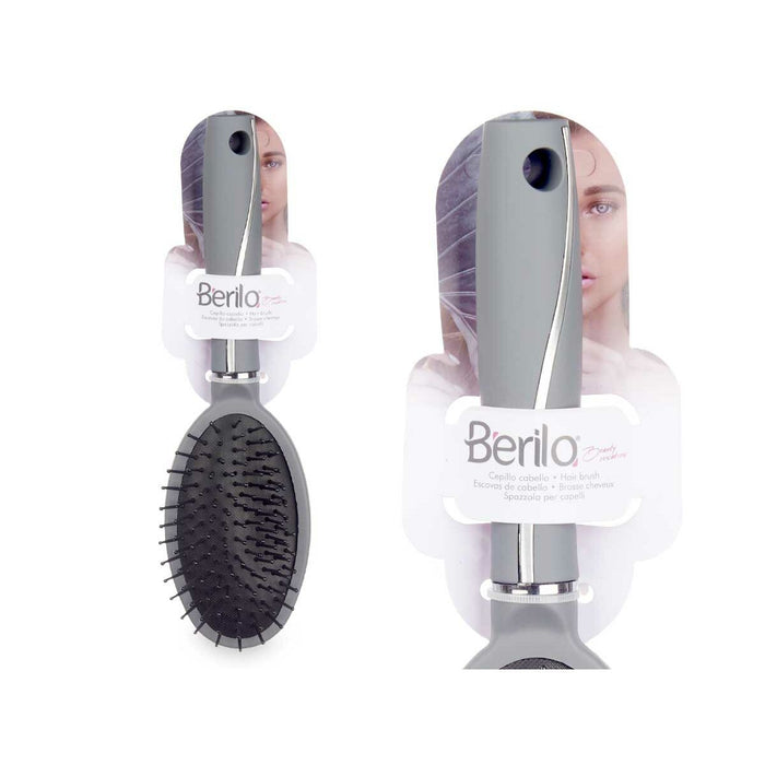 Perie Gri Silicon Plastic (12 Unități)
