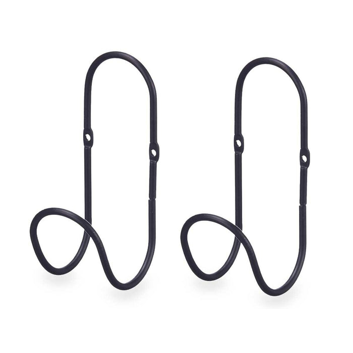 Umerașe Negru Metal Set 2 Piese (6 Unități)