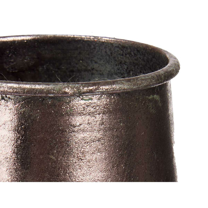 Vază Argintiu Metal 21 x 44 x 21 cm (4 Unități) Cu descărcare