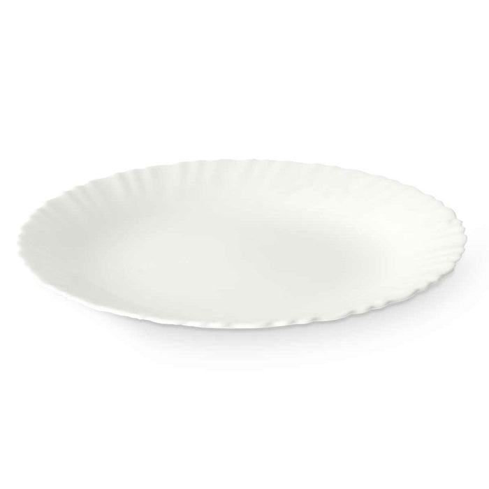 Platou Plat Alb 24 x 2 x 24 cm (24 Unități)