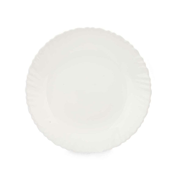 Platou Plat Alb 24 x 2 x 24 cm (24 Unități)