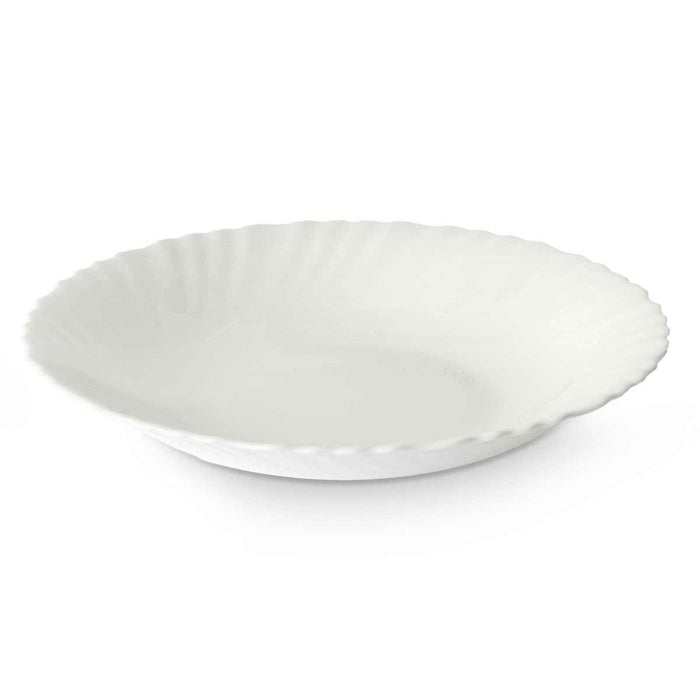 Farfurie Adâncă Alb Sticlă 21,5 x 3 x 21,5 cm (24 Unități)