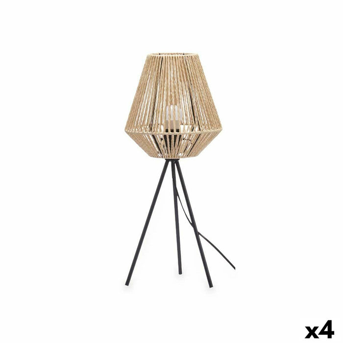 Lampă cu Picior Maro Metal Plastic 47 x 50 x 47 cm Trepied (4 Unități)