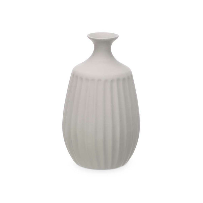 Vază Gri Ceramică 19 x 31 x 19 cm (4 Unități) Dungi