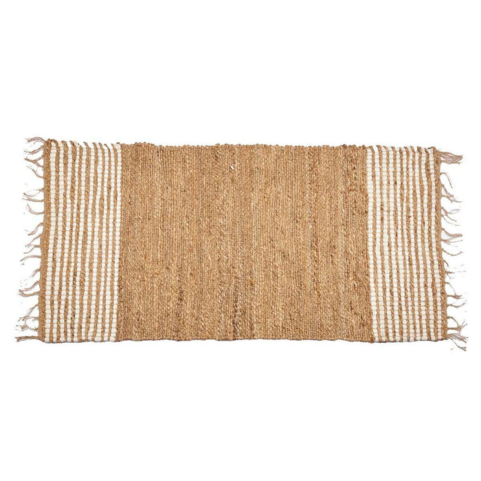 Covor Negru Natural Dungi 70 x 1 x 140 cm (8 Unități)